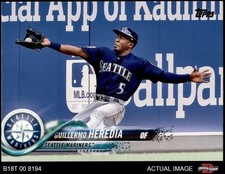 2018 Topps #522 Guillermo Heredia Mariners 8 - NM/MT