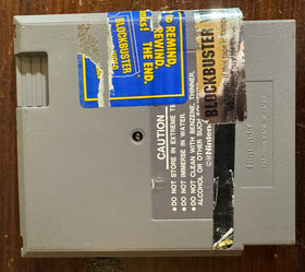 Ghoul School (NES, 1992) Nintendo Cartridge With Blockbuster stickers & Case