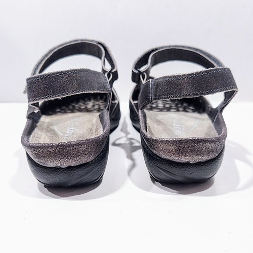 NAOT Arataki Closed Toe Slingback Mary Jane Gray Leather Women's 41 EU 10-10½ US - Picture 5 of 10