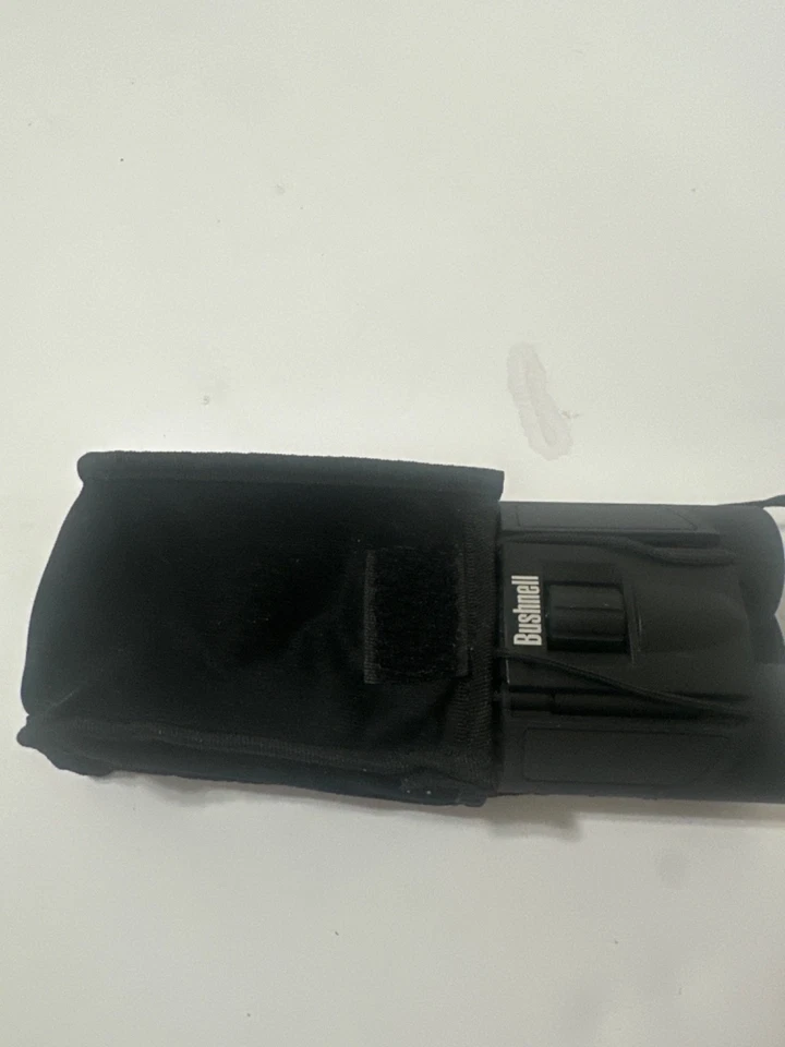 Binoculares Bushnell con estuche 1,2 x 2,5 negro Bushmill Bushnell logo en el bino Foto 4 de 4