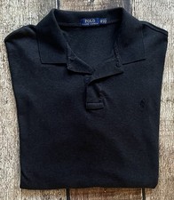 POLO RALPH LAUREN BIG  TALL SOFT TOUCH POLO SHIRT CHARCOAL MENS 2XB EXCELLENT