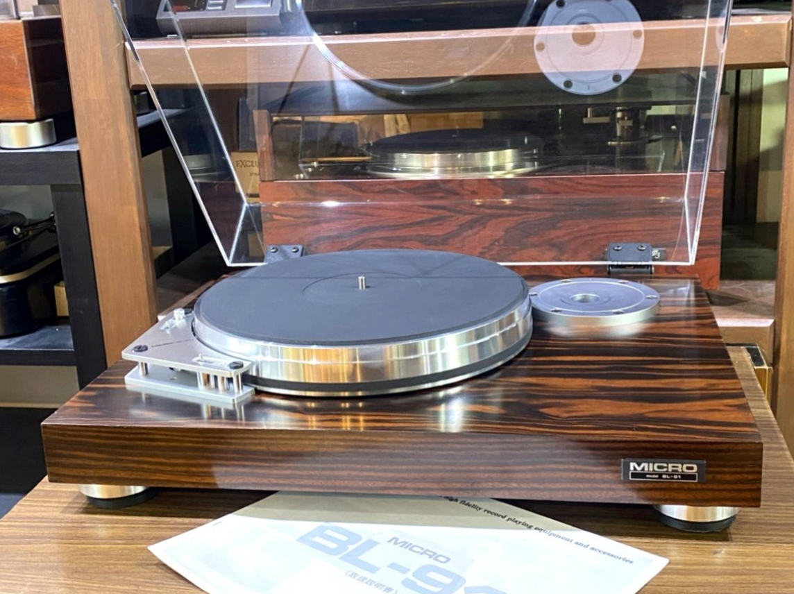Micro Seiki BL-91 Turntable – Classic Japanese Hi-Fi Audio Vinyl