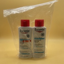 2 Eucerin Intensive Repair Lotion For Very Dry Flaky Ashy Skin 8.4 oz NEW