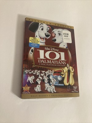 101 Dalmatians : Platinum Edition DVD Full Screen Animated Disney (NEW/SEALED)