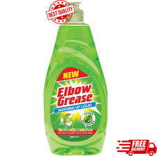 Elbow Grease Washing Up Liquid | Power Degreaser - Soap for Hand Washing 600ml 4.08 per litre