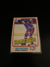 Ron Greschner 1981-82 O-Pee-Chee NMT-MT Rangers 224