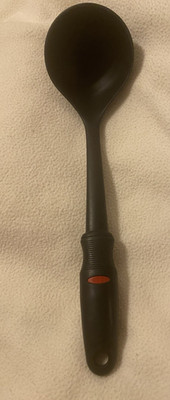 OXO Good Grips Soup / Sauce Ladle Server Black Long Handled 12'' New VTG