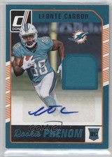2016 Donruss Rookie Phenom Auto Jersey Relics Leonte Carroo #13 Auto 0a2