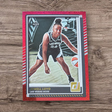 2025 Panini Donruss Jewell Loyd WNBA Las Vegas Aces RED Shimmer /399 #23 NM/M