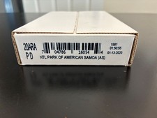 2020 US MINT AMERICAN SAMOA NTL PARK P&D QUARTER ROLLS SEALED BOX !