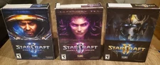 Starcraft 2 Legacy Of The Void, Wings Of Liberty, Heart Of The Swarm Boxes Only