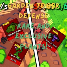 ROBLOX 🥕 GARDEN TOWER DEFENSE 🥕  💎 CHEAP PLANTS & FAST DELIVERY!!!