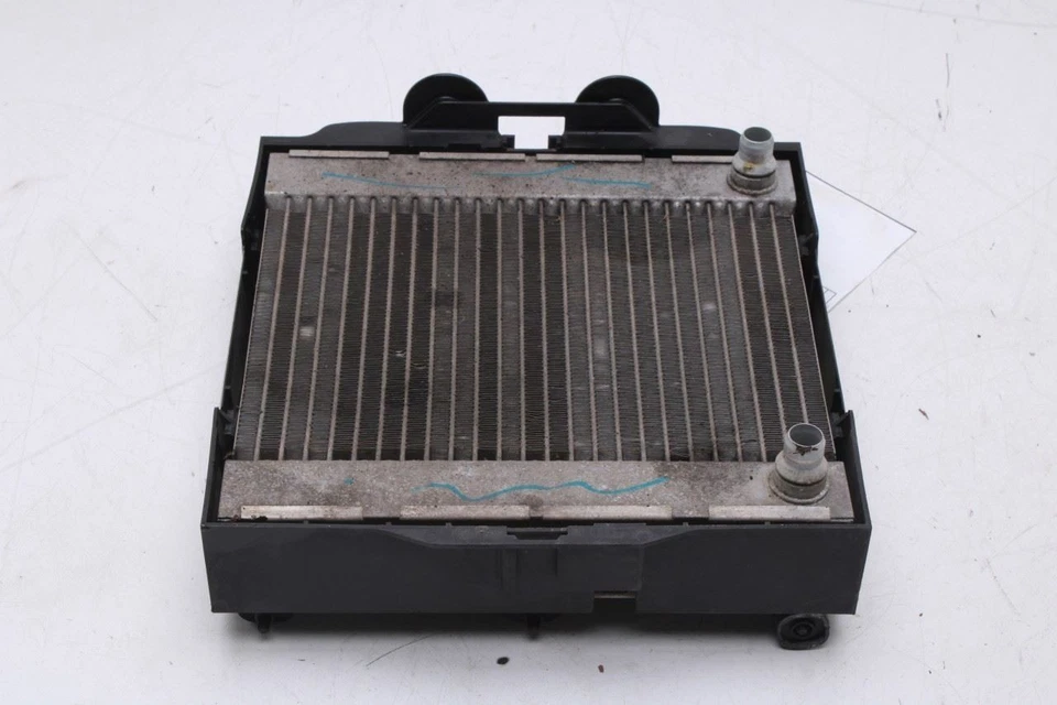 10-15 BMW 750Li xDrive 4.4L lado izquierdo motor auxiliar radiador enfriador de aceite *ReaD Foto 4 de 4