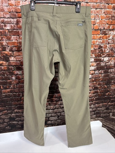 Eddie Bauer Tech Pants Men’s  34X30 Performance Green Outdoors Hiking Stretch 2B - Bild 4 von 12