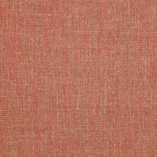 Colefax & Fowler Red Textured Plain Linen Weave Fabric- Conway / Tomato 1.25 yds