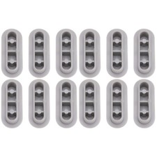 2 Pieces Tampon Abattant Wc Pour Lunette De Pare-chocs Siège Toilette