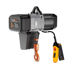 Prowinch 3 Ton Electric Chain Hoist 2-Speed 208-240/440-480V 3 Phase G100 30ft
