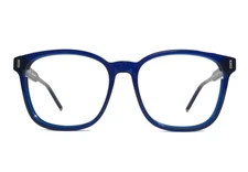 Ottoto Eyeglasses Frames 35-002726 Prospect Park Blue Square Full Rim 52-19-145