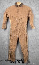Vintage Walls Blizzard Pruf Coveralls Mens Large Insulated Side Zip USA 80s