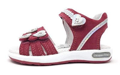 Superfit Emily Kinderschuhe Mädchen Sandaletten Rosa Freizeit