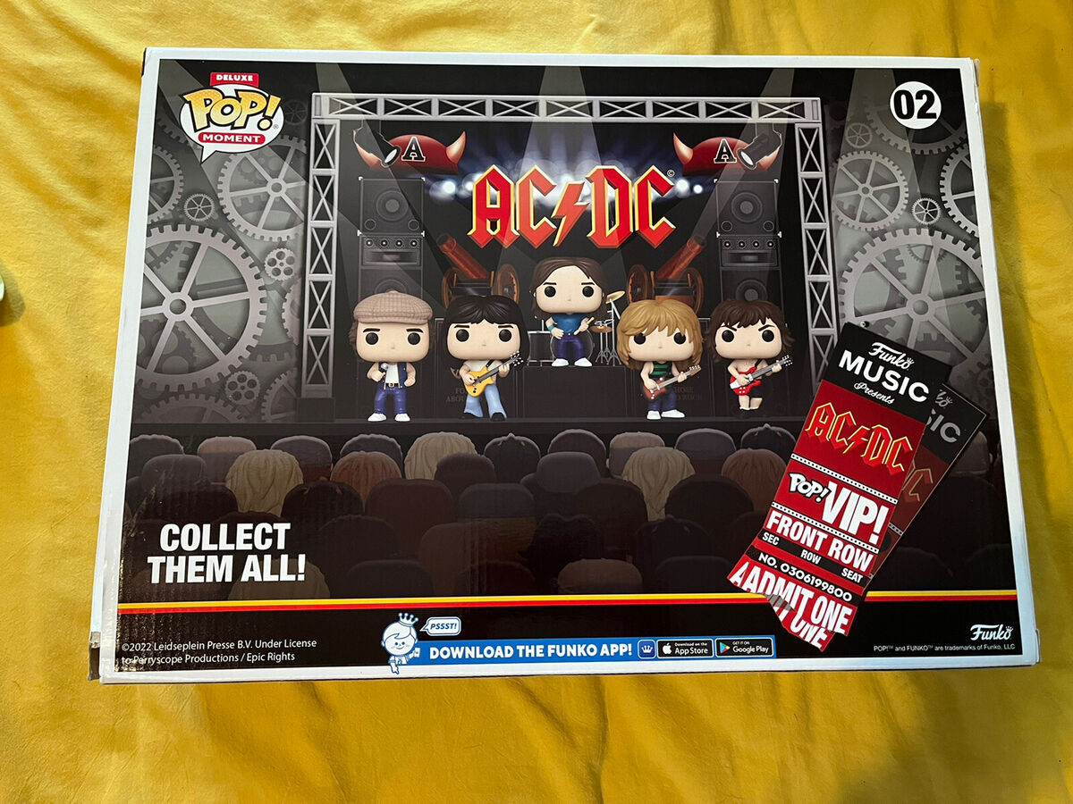 FUNKO POP! DELUXE MOMENTS: ACDC IN CONCERT VINYL FIGURE SET FUNKO POP! DELUXE MOMENTS: ACDC IN CONCERT VINYL FIGURE SET