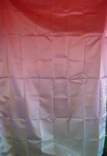 AMBESONNE TABLECLOTH HOUSE DECOR OMBRE TWO-TONED CORAL WHITE 52"x70" unsealed