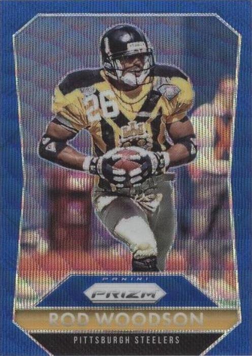 2015 Panini Prizm - Rod Woodson #26 Blue Wave Prizm /150 for sale ...
