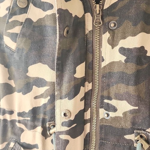 BNCI Boundless North Camouflage Camo Fur Trim Winter Parka Coat Jacket S Nwt - Picture 7 of 12