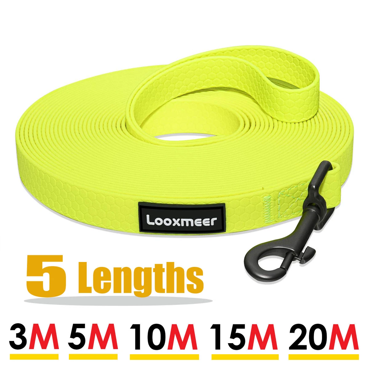 Dog Training Lead 3m 5M 10m 15m 20m Heavy Duty Dog Leash Lead for Large Dogs PVC