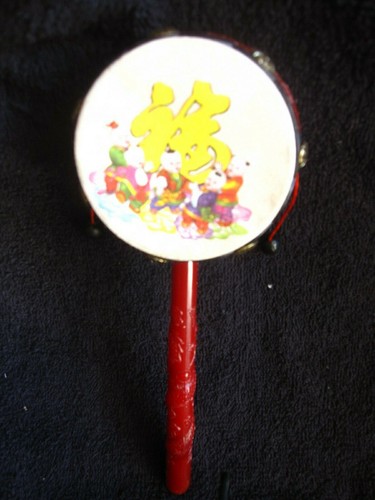 Chinese Traditional Decorative Hand Drum - Picture 5 of 9