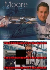 Rare GREG MOORE signed Autographed CART PLAYERS RACING 8X10 PROMO Photo PRF COA Rare GREG MOORE signed Autographed CART PLAYERS RACING 8X10 PROMO Photo PRF COA
