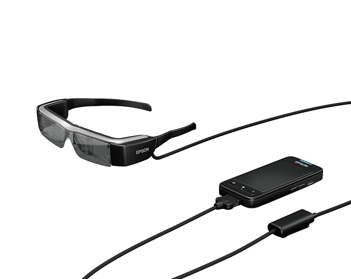 EPSON MOVERIO 本体 NEW EPSON MOVERIO BT-200 Smart Glass See-Through Mobile Smart
