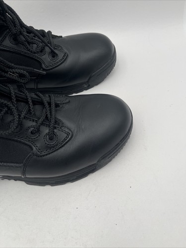 Euc Magnum Mens STEALTH FORCE 6.0/ Size 7.5M Black Police Army Combat Boots - Picture 4 of 14