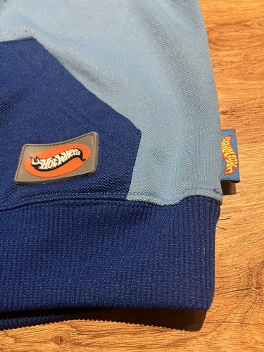 VINTAGE 2002 MATTEL HOT WHEELS CHILDREN KIDS BOYS HOODIE JACKET SIZE 6 YEARS OLD - Picture 4 of 7