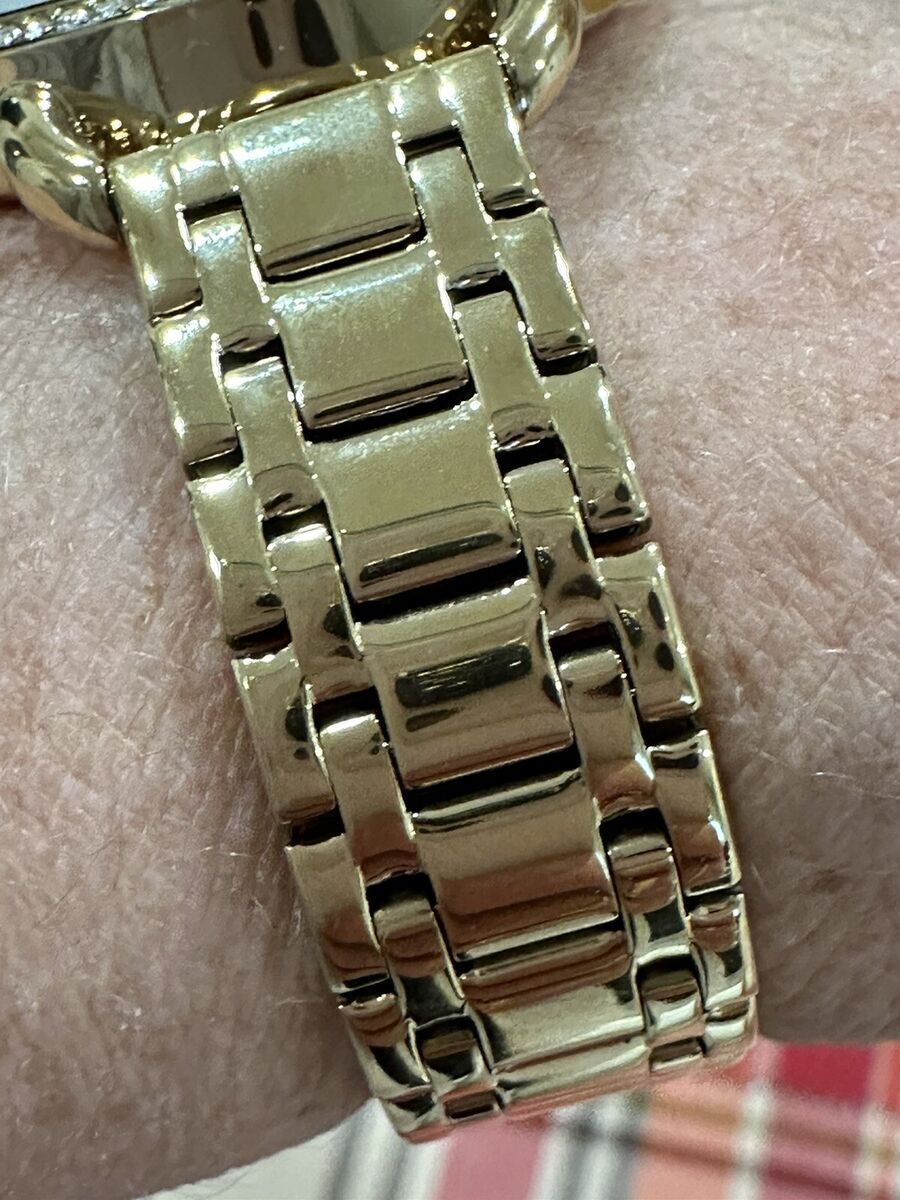 COACH WOMEN'S GOLD DAZZLING SWAROVSKI CRYSTALS WATCH - MUST COACH WOMEN'S GOLD DAZZLING SWAROVSKI CRYSTALS WATCH - MUST