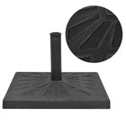 NNEVL Parasol Base Resin Square Black 19 kg
