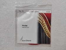 Pedal Harp 2rd Octave C DO No. 10 String Natural Gut Bow Brand