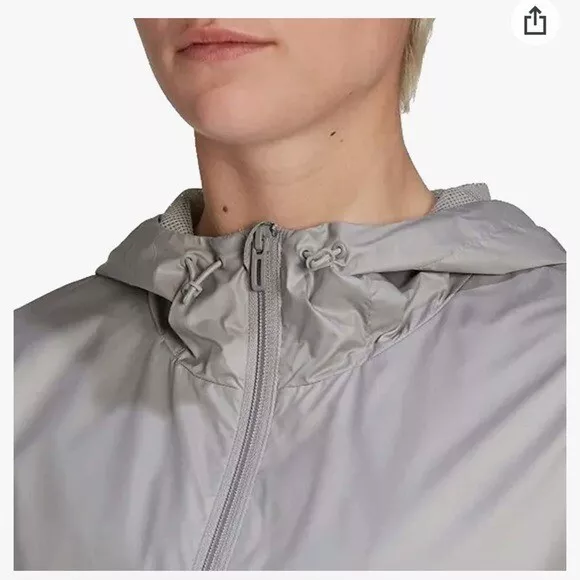 Adidas women's linear windbreaker jacket cheap