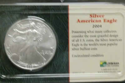 2004 $1 American Eagle 1 oz Silver Coin LITTELON | eBay