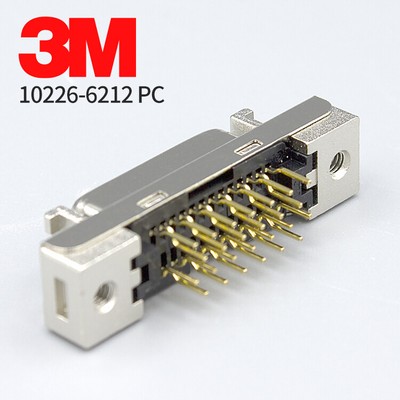 3M MDR/SCSI/Servo Connector Straight socket 10226-6212PC 26pin