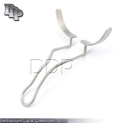 Dental Lip & Cheek Vestibulum Retractor - 6.5 Mouth Opener, Premium Instruments, Professional Dental Tool 8 thumbnail image