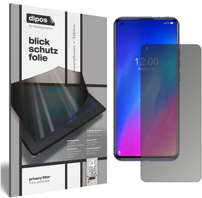 Schutzfolie für Doogee N30 mit Sichtschutz Blickschutz Folie