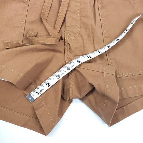 NEW The North Face Nuptse RIDGESIDE Sz S Khaki Drawstring Cargo 4" Ripstop Short - Picture 6 of 15