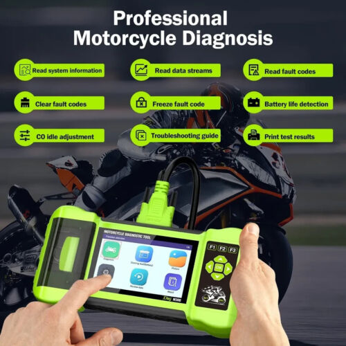 JDiag M300 Motorcycle Diagnostic OBD2 Scanner ABS Engine For BMW Ducati tools - Picture 2 of 10