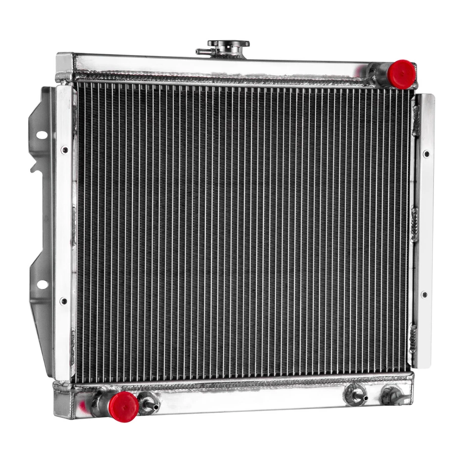 3 ROW Aluminum Radiator for 1984~1995 ,1989 TOYOTA PICKUP 4 RUNNER SR5 2.4L l4 - Image 3 of 4