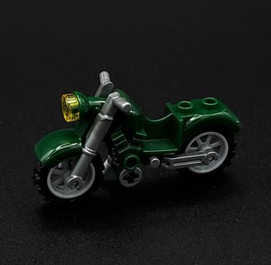 lego classic green motorcycle