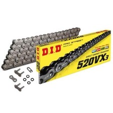 DID HD X-Ring Motorcycle Chain 520VX2 110 fits Aprilia 650 Pegaso Trail 07-09