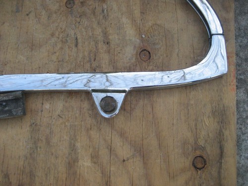 1955 1956 1957 CHEVY RIGHT REAR PASSENGER SIDE QUARTER WINDOW FRAME-2/DOOR HT - Foto 20 di 24