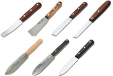 BOHLE Kittmesser mit Holzheft und stumpfer, durchgehender Klinge