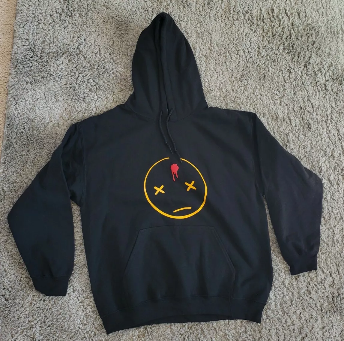 4 smiley face hoodie sales